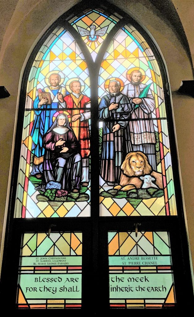 Blessed are the meek, for they shall inherit the earth.